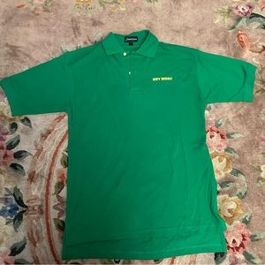 CHUCK (Tv SHOW) BUY MORE green polo shirt